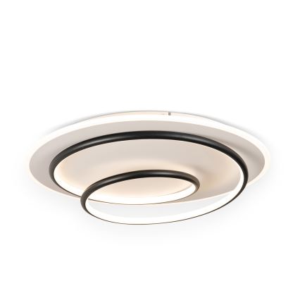 BRILAGI - Dimbare LED-plafondlamp FLARE LED/70W/230V 3000-6000K Ø 50 cm wit/zwart + afstandsbediening