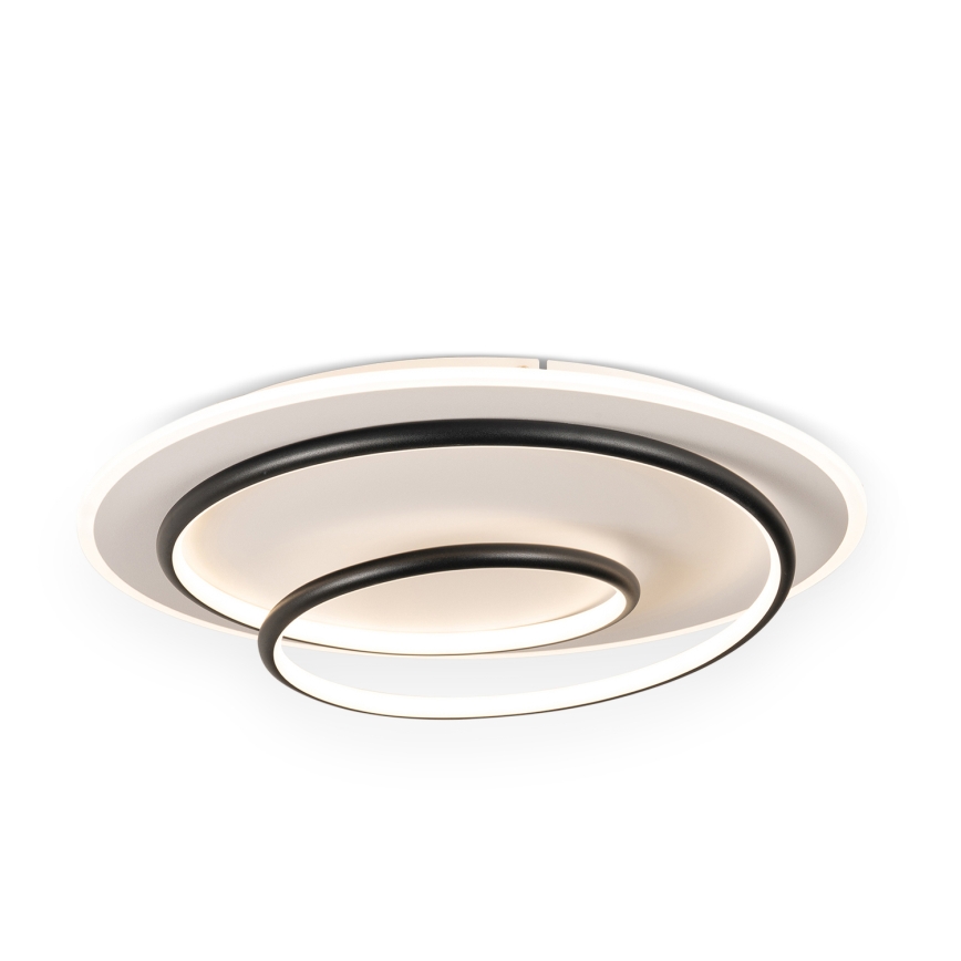 BRILAGI - Dimbare LED-plafondlamp FLARE LED/70W/230V 3000-6000K Ø 50 cm wit/zwart + afstandsbediening