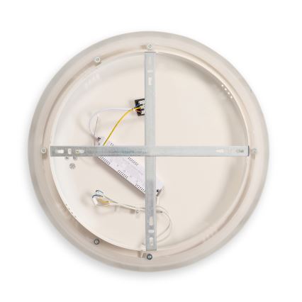 BRILAGI - Dimbare LED-plafondlamp FLARE LED/70W/230V 3000-6000K Ø 50 cm wit/zwart + afstandsbediening