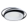 Brilagi - LED dimbare plafondlamp FLARE LED/84W/230V 3000-6000K 47x51 cm zwart + afstandsbediening