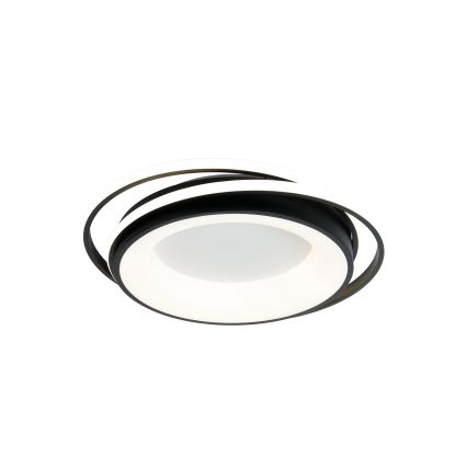 Brilagi - LED dimbare plafondlamp FLARE LED/84W/230V 3000-6000K 47x51 cm zwart + afstandsbediening