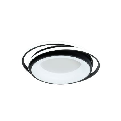 Brilagi - LED dimbare plafondlamp FLARE LED/84W/230V 3000-6000K 47x51 cm zwart + afstandsbediening