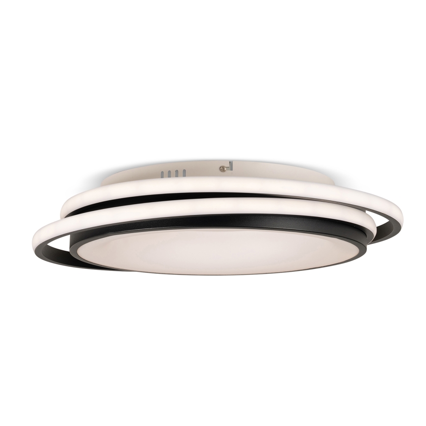 BRILAGI - LED dimbare plafondlamp FLARE LED/84W/230V 3000-6000K 47x51 cm zwart + afstandsbediening
