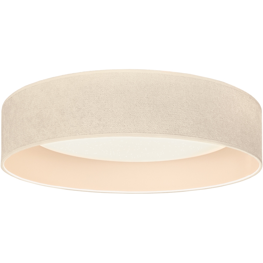Brilagi - LED dimbare plafondlamp VELVET SMARTIX STARS LED/36W/230V 3000–6000K Ø 55 cm crème Wi‑Fi Tuya Beacon + afstandsbediening