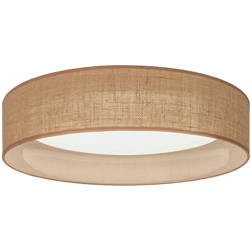 Brilagi - LED-dimbare plafondlamp VELVET SMARTIX STARS LED/36W/230V 3000-6000K Ø 55 cm beige Wi-Fi Tuya Beacon + afstandsbediening