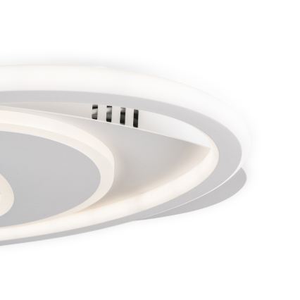 BRILAGI - Dimbare LED-plafondlamp IRIS LED/78W/230V 3000-6000K 37x49 cm wit + afstandsbediening