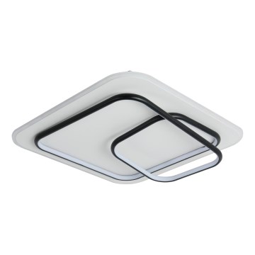 Brilagi - LED-dimbare plafondlamp IRIS LED/81W/230V 3000–6000K 50x50 cm wit/zwart + afstandsbediening