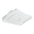 Brilagi - LED dimbare plafondlamp IRIS LED/98W/230V 3000-6000K 50x50 cm wit + afstandsbediening