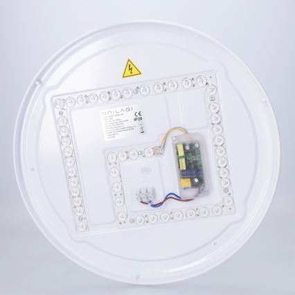 Brilagi - dimbare LED-plafondlamp JAMIS LED/48W/230V 3000-6500K Ø 39 cm zwart + afstandsbediening