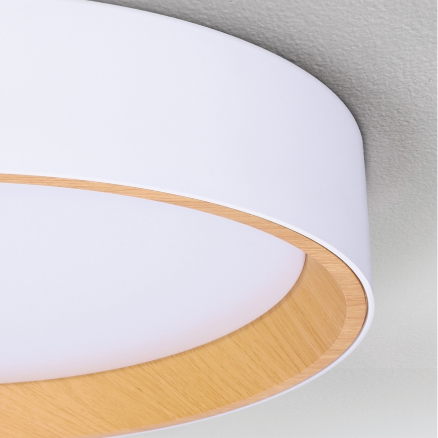 Brilagi - LED-dimbare plafonnière LARIOS LED/72W/230V wit Ø 59 cm + afstandsbediening