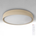 Brilagi - LED-dimbare plafondlamp LUCIA LED/48W/230V 3000-6500K Ø 41 cm beige + afstandsbediening