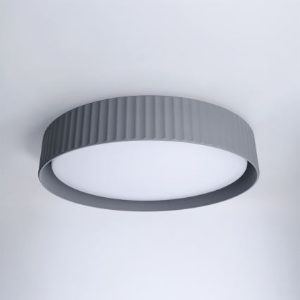 Brilagi - Dimbare LED-plafondlamp LUCIA LED/48W/230V 3000-6500K Ø 41 cm grijs + afstandsbediening