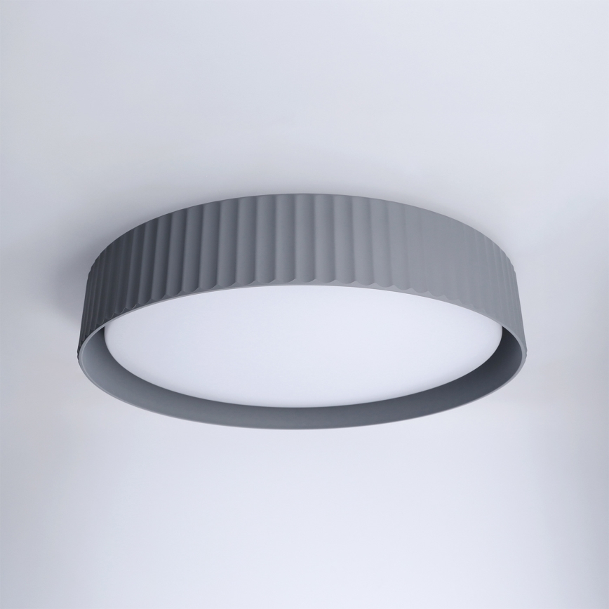 Brilagi - Dimbare LED-plafondlamp LUCIA LED/48W/230V 3000-6500K Ø 41 cm grijs + afstandsbediening