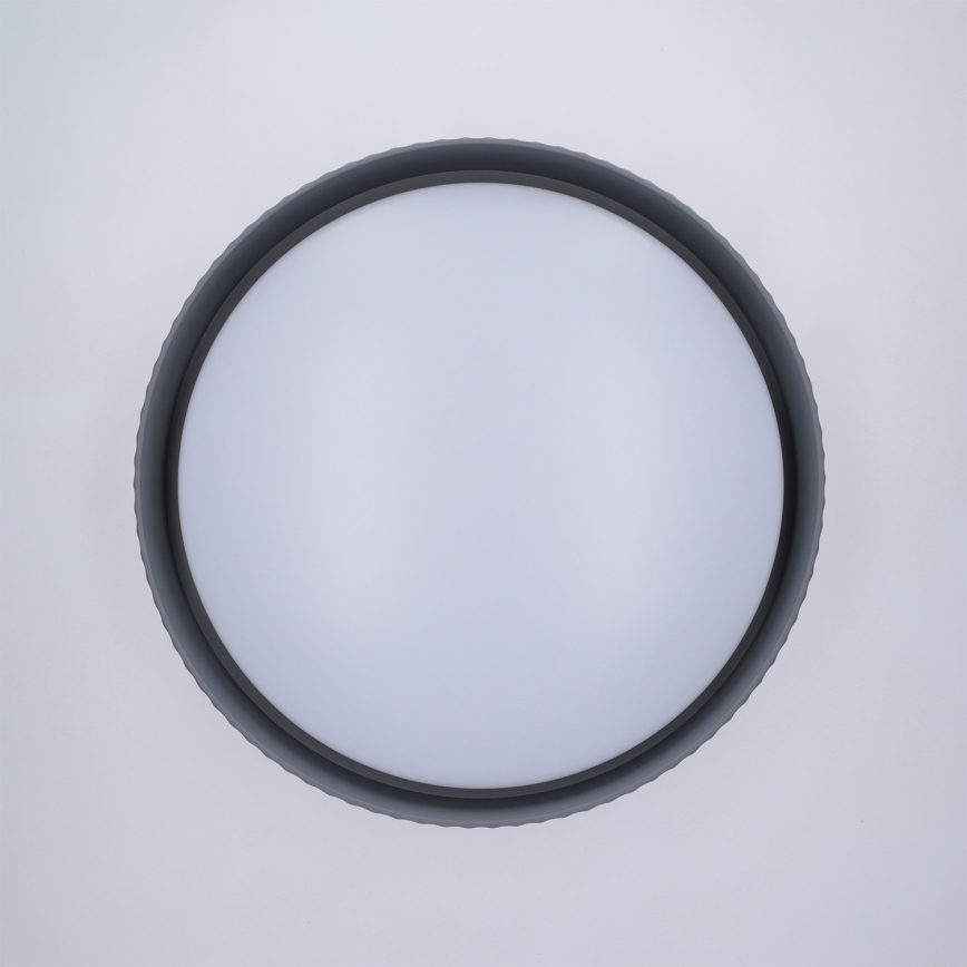 Brilagi - Dimbare LED-plafondlamp LUCIA LED/48W/230V 3000-6500K Ø 41 cm grijs + afstandsbediening