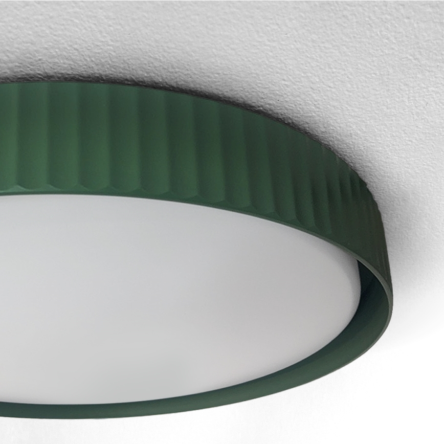 Brilagi - Dimbare LED-plafondlamp LUCIA LED/48W/230V 3000-6500K Ø 41 cm groen + afstandsbediening