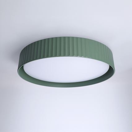 Brilagi - Dimbare LED-plafondlamp LUCIA LED/48W/230V 3000-6500K Ø 41 cm groen + afstandsbediening
