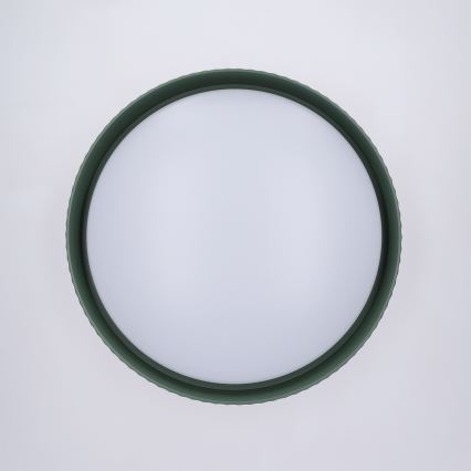 Brilagi - Dimbare LED-plafondlamp LUCIA LED/48W/230V 3000-6500K Ø 41 cm groen + afstandsbediening