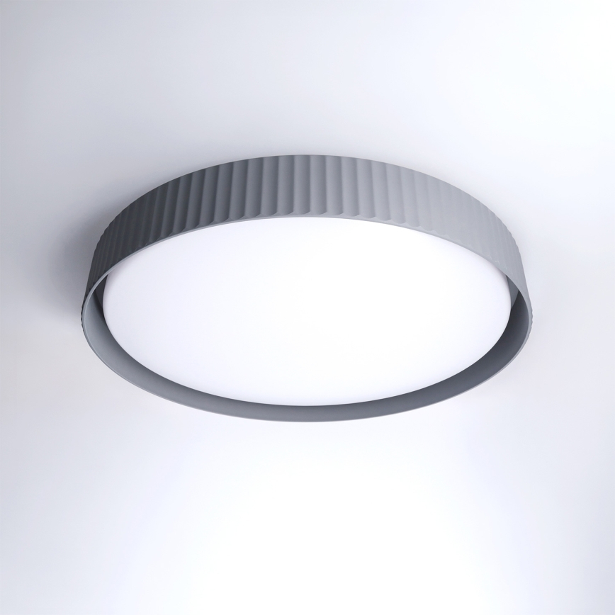 Brilagi - LED-dimbare plafondlamp LUCIA LED/60W/230V 3000-6500K Ø 59 cm grijs + afstandsbediening