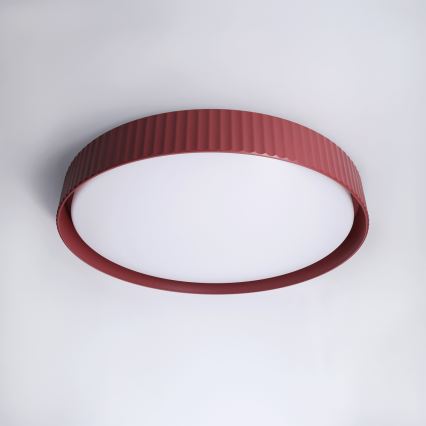 Brilagi - Dimbare LED-plafondlamp LUCIA LED/60W/230V 3000-6500K Ø 59 cm rood, incl. afstandsbediening
