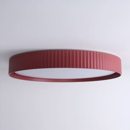 Brilagi - Dimbare LED-plafondlamp LUCIA LED/60W/230V 3000-6500K Ø 59 cm rood, incl. afstandsbediening