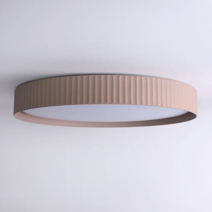Brilagi - Dimbare LED-plafondlamp LUCIA LED/60W/230V 3000–6500K Ø 59 cm taupe + afstandsbediening