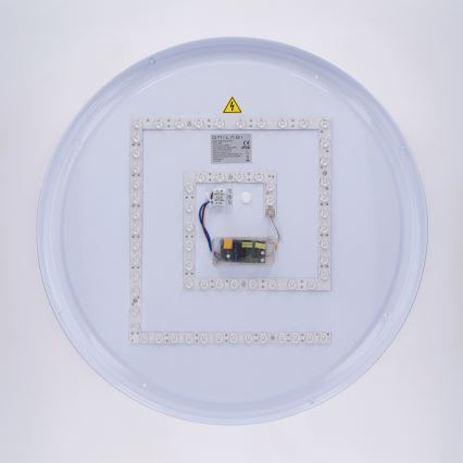 Brilagi - Dimbare LED-plafondlamp LUCIA LED/60W/230V 3000–6500K Ø 59 cm taupe + afstandsbediening
