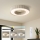 Brilagi - LED dimbare plafondlamp LUMIX LED/48W/230V 3000-6000K beige Ø 50 cm + afstandsbediening