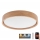 Brilagi - LED dimbare plafondlamp MANAROLA SMART LED/24W/230V 2700-6500K eiken Ø 41 cm Wi-Fi + Tuya afstandsbediening