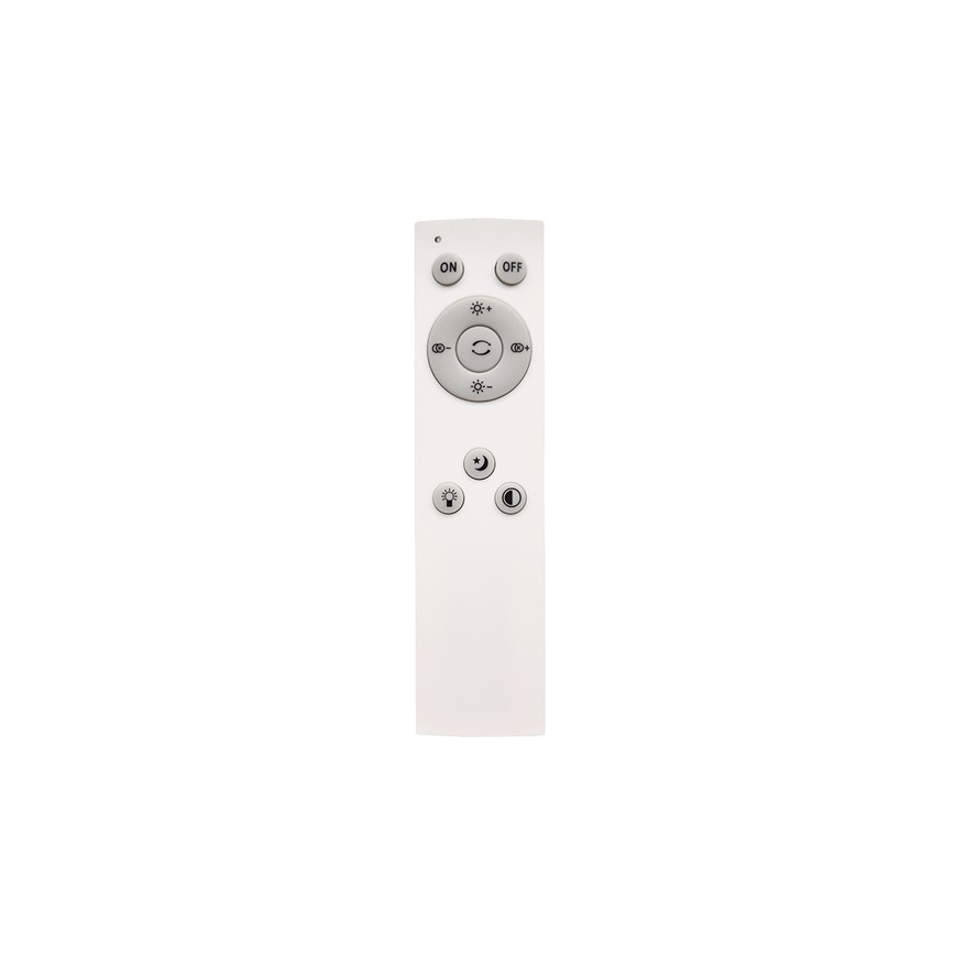 Brilagi - LED Dimbare plafondlamp MILKY LED / 24W / 230V + RC 3000K-6500K