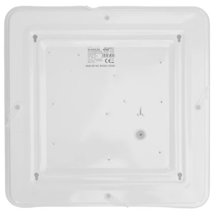 Brilagi - LED-dimbare plafondlamp MILKY WAY 24W/230V 3000–6500K 37×37 cm + afstandsbediening