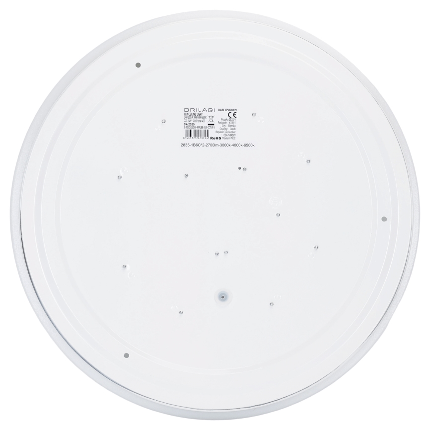 Brilagi - LED-dimbare plafondlamp MILKY WAY LED/24W/230V 3000-6500K Ø 38 cm + afstandsbediening