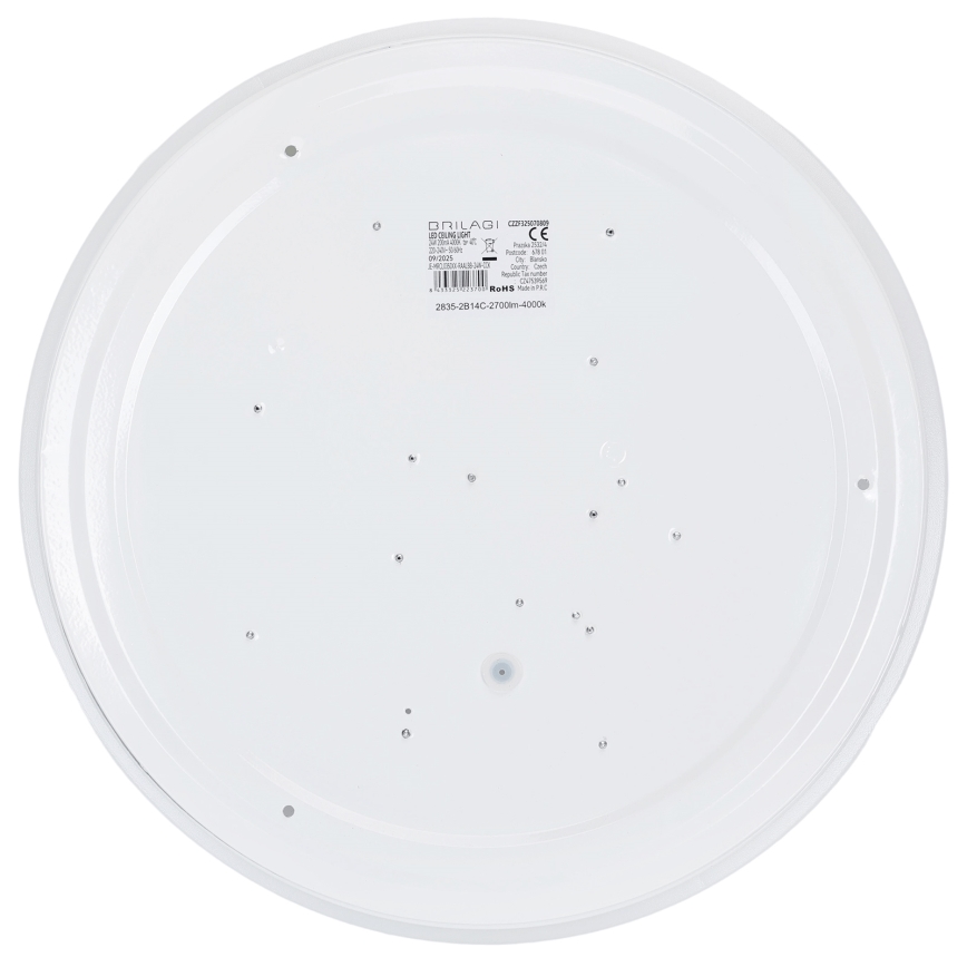 Brilagi - LED-dimbare plafondlamp MILKY WAY LED/24W/230V 3000-6500K Ø 38 cm + afstandsbediening