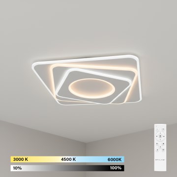 Brilagi - LED dimbare plafondlamp MODERN LED/100W/230V 3000-6000K 48x48 cm + afstandsbediening