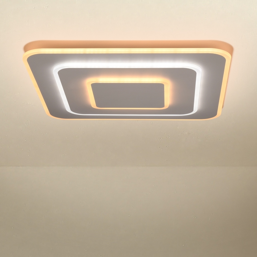 Brilagi - LED dimbare plafondlamp MODERN LED/72W/230V 2700-6500K 46,6x46,6 cm + afstandsbediening