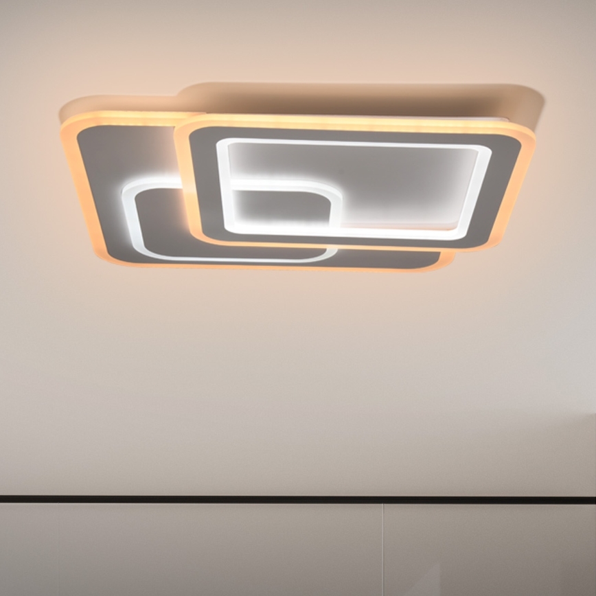 Brilagi - LED dimbare plafondlamp MODERN LED/80W/230V 2700-6500K 52,5x52,5 cm + afstandsbediening