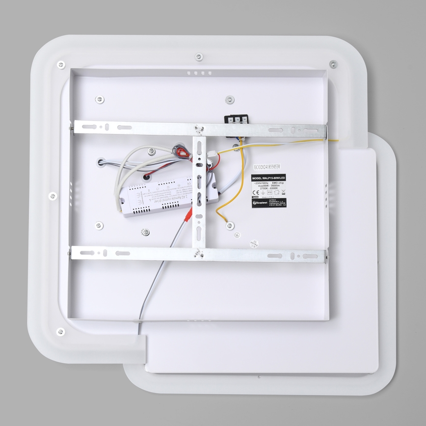 Brilagi - LED dimbare plafondlamp MODERN LED/80W/230V 2700-6500K 52,5x52,5 cm + afstandsbediening