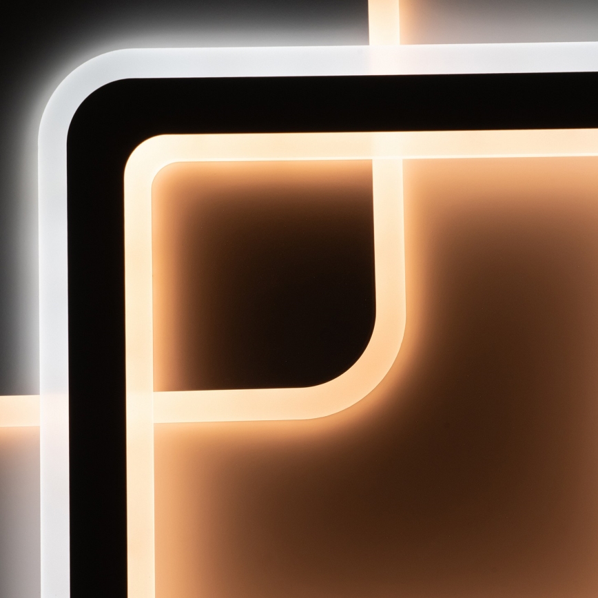 Brilagi - LED dimbare plafondlamp MODERN LED/80W/230V 2700-6500K 52,5x52,5 cm + afstandsbediening