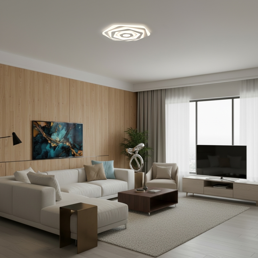Brilagi - LED dimbare plafondlamp MODERN LED/85W/230V 3000-6000K Ø 53 cm + afstandsbediening
