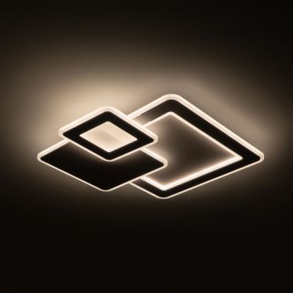 BRILAGI - Dimbare LED-plafondlamp MODERN LED/93W/230V 3000-6000K 48,5x48,5 cm + met afstandsbediening