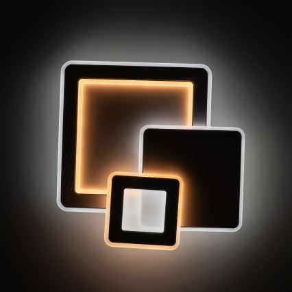 BRILAGI - Dimbare LED-plafondlamp MODERN LED/93W/230V 3000-6000K 48,5x48,5 cm + met afstandsbediening
