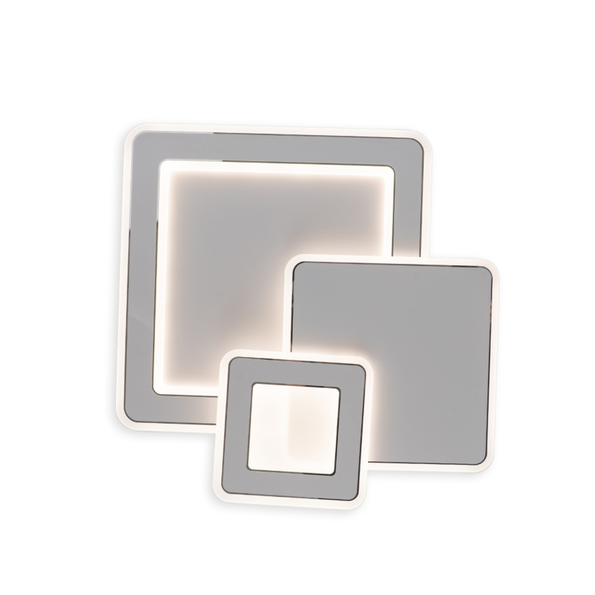 BRILAGI - Dimbare LED-plafondlamp MODERN LED/93W/230V 3000-6000K 48,5x48,5 cm + met afstandsbediening