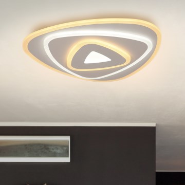 Brilagi - LED dimbare plafondlamp MODERN MINI LED/45W/230V 3000/4000/6000K 30x30 cm + afstandsbediening