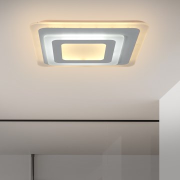 Brilagi - LED dimbare plafondlamp MODERN MINI LED/65W/230V 3000/4000/6000K 37x37 cm + afstandsbediening