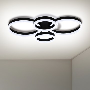 Brilagi - LED dimbare plafondlamp ORBITS LED/49W/230V 3000/4000/6000K + afstandsbediening