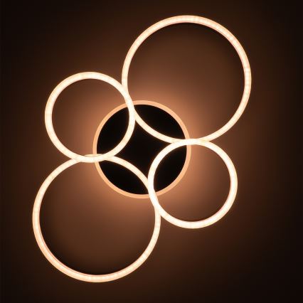 Brilagi - LED dimbare plafondlamp ORBITS LED/49W/230V 3000-6000K + afstandsbediening