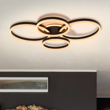 Brilagi - LED dimbare plafondlamp ORBITS LED/52W/230V 3000/4000/6000K + afstandsbediening