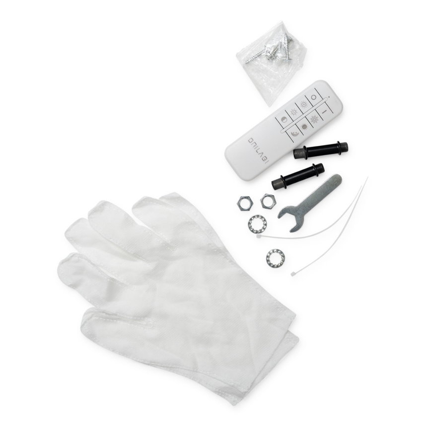 Brilagi - LED dimbare plafondlamp ORBITS LED/52W/230V 3000-6000K + afstandsbediening