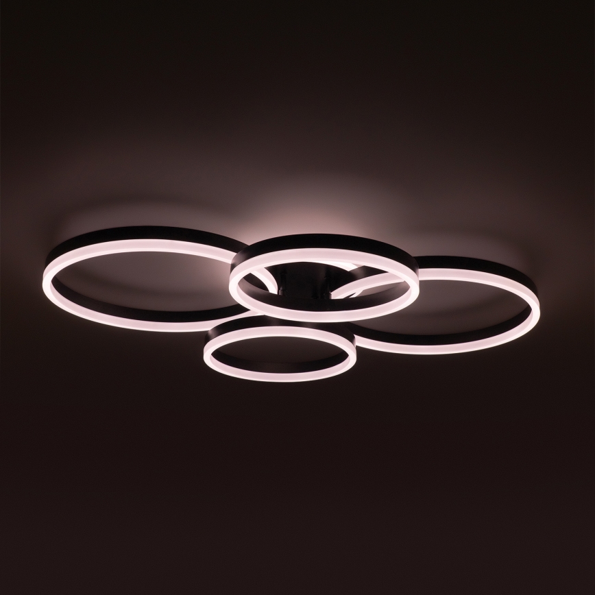 Brilagi - LED dimbare plafondlamp ORBITS LED/52W/230V 3000-6000K + afstandsbediening