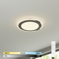 Brilagi - LED dimbare plafondlamp ORELIS LED/80W/230V 3000-6000K Ø 50 cm + afstandsbediening