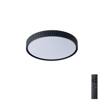 Brilagi - Dimbare LED-plafondlamp ORINO LED/54W/230V 3000-6000K zwart Ø 43 cm + afstandsbediening